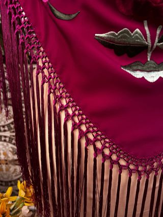 Mantón de Flamenca
