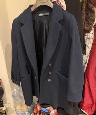 Cappotto blu di Zara