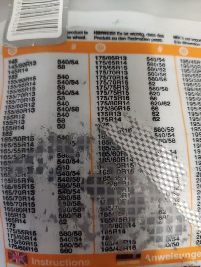 Cadenas Nieve de Tela AutoSock para Coche.