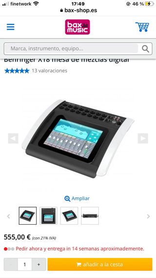 Mesa digital Berhinger