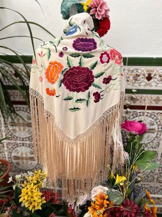Mantón de Flamenca