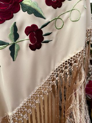 Mantón de Flamenca