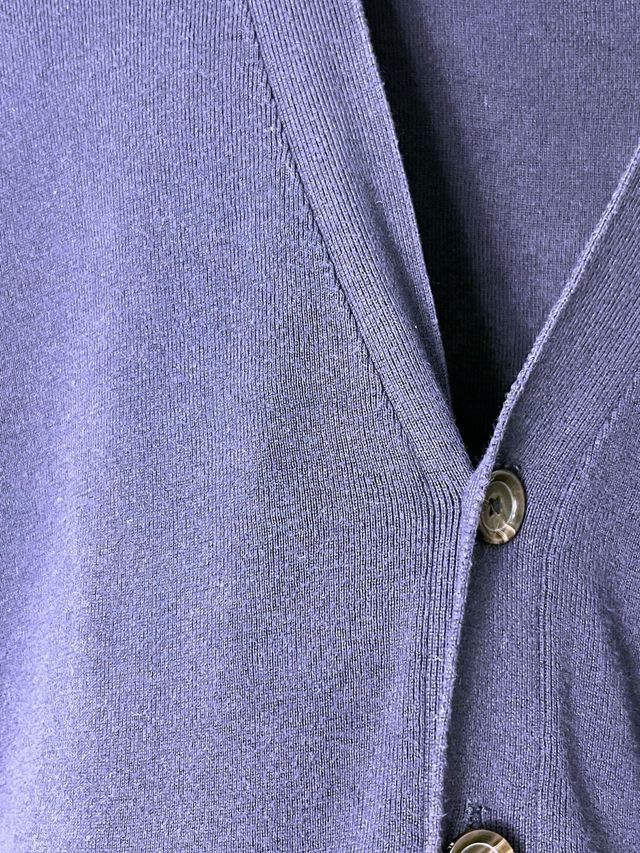 Cardigan blu marino Ralph Lauren
