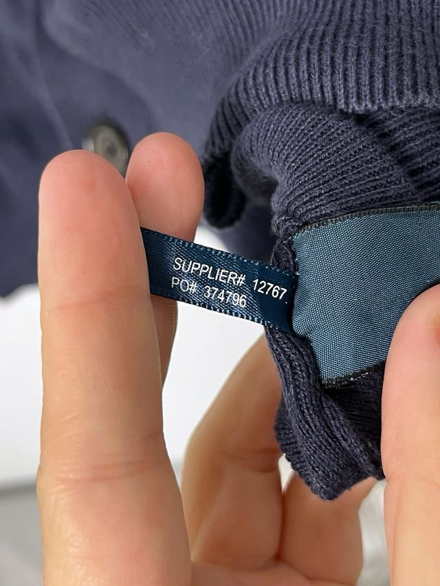 Cardigan blu marino Ralph Lauren