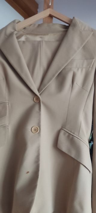 Traje chaqueta 