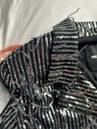 Blazer lentejuelas XS Pull and Bear