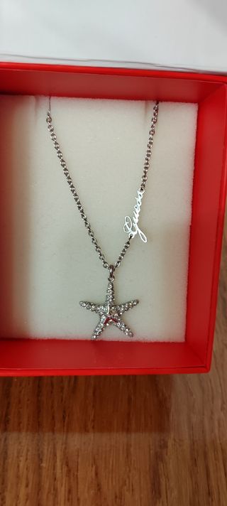 Collar gargantilla guess estrella brillo
