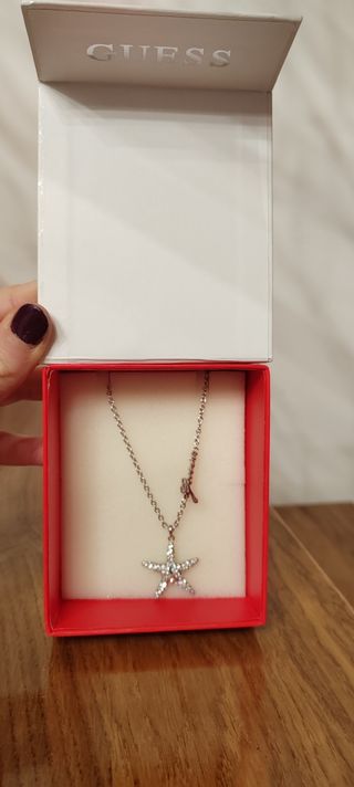 Collar gargantilla guess estrella brillo