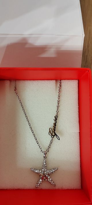 Collar gargantilla guess estrella brillo