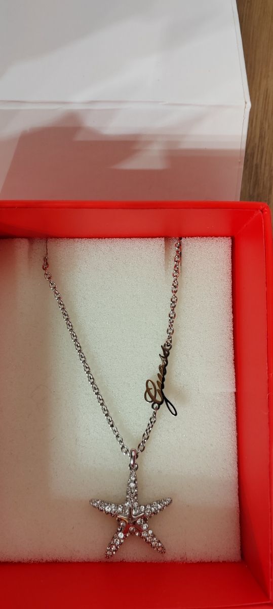 Collar gargantilla guess estrella brillo