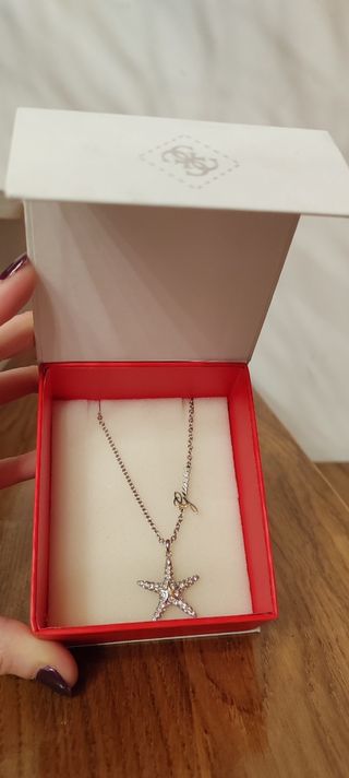 Collar gargantilla guess estrella brillo