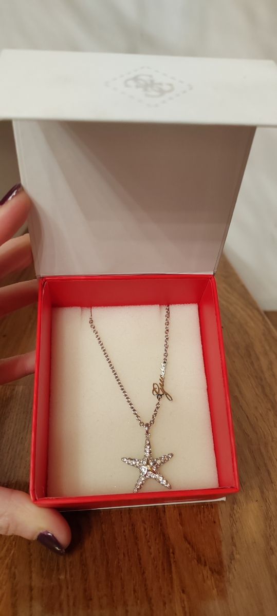 Collar gargantilla guess estrella brillo