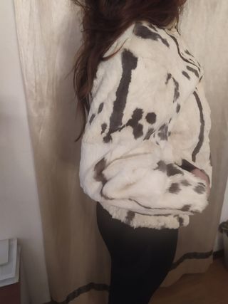 Cazadora de piel y cuero