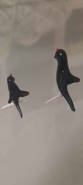 Pinguini in vetro di Murano -Venezia