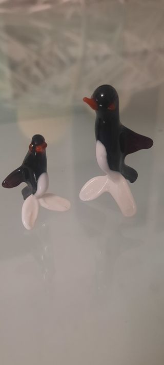 Pinguini in vetro di Murano -Venezia