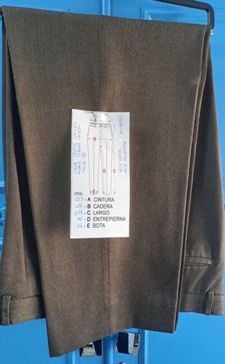 PANTALON TALLA GRANDE (P1) PIERRE CARDIN - VERDE