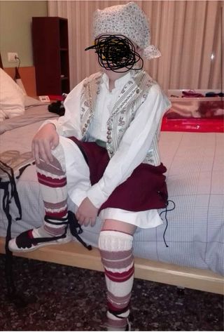 Ropa fallero niño