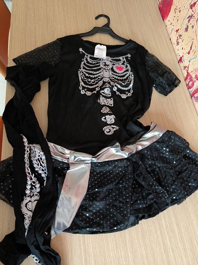 Disfraz Shinny Skeleton Esqueleto