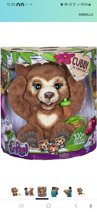 Orso interattivo Cubby