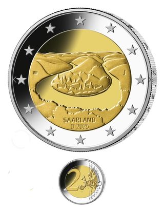 2 euros Alemania 2025