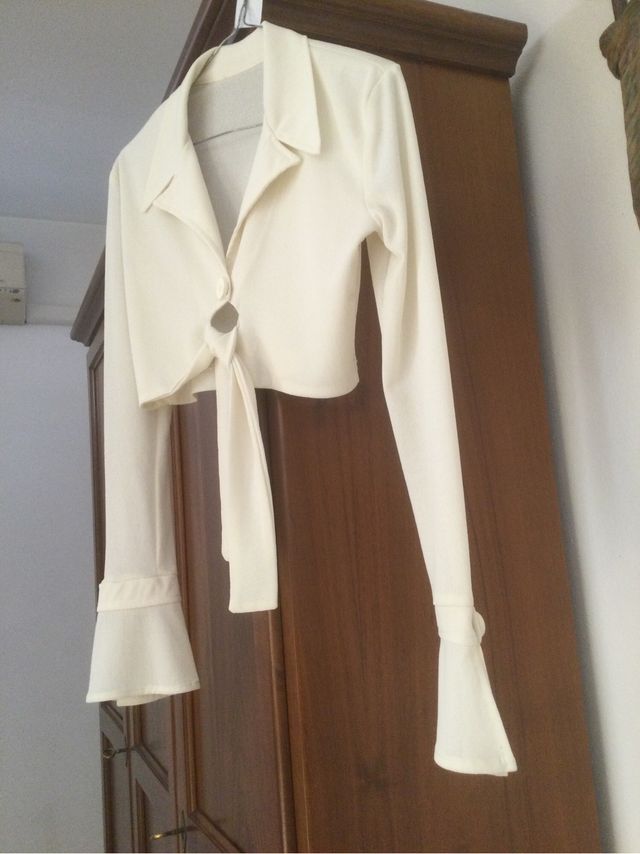 Camicia Bianca con manica lunga . Taglia  11