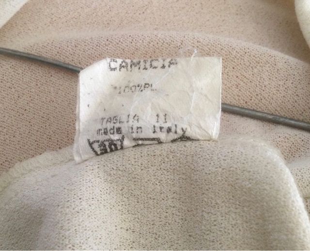 Camicia Bianca con manica lunga . Taglia  11