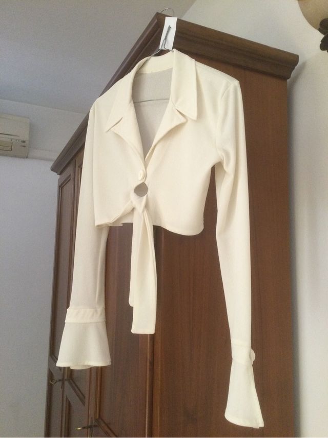 Camicia Bianca con manica lunga . Taglia  11