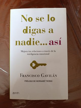 Libro autoayuda No se lo digas a nadie 