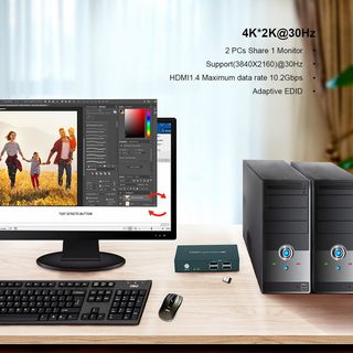 Conmutador KVM HDMI PWAY