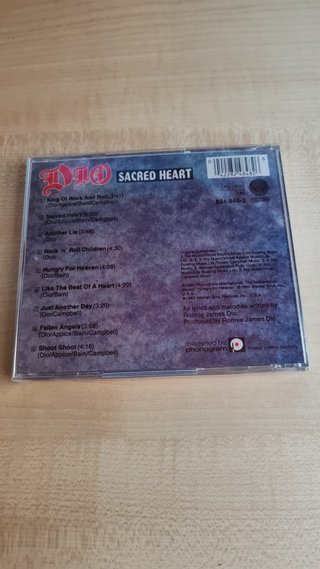 DIO - Sacred Heart CD