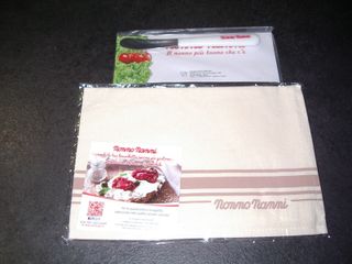 Tovaglietta + Coltello Spalmino NonnoNanni Nonno