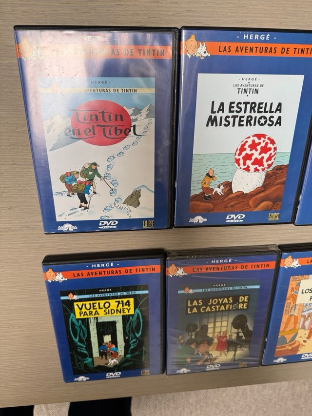 Tintin dvd pelicula