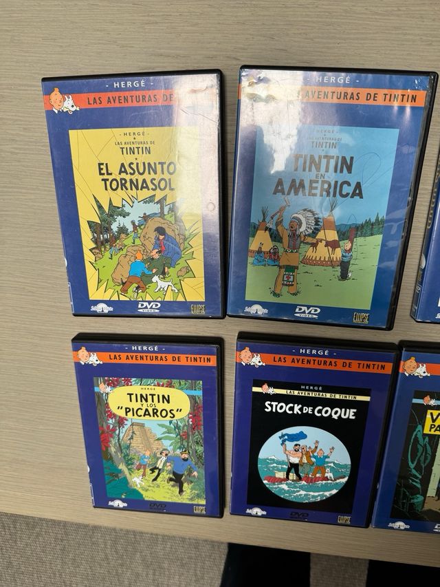 Tintin dvd pelicula
