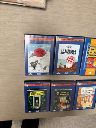 Tintin dvd pelicula