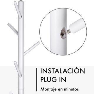 PERCHERO DE PIE PARA ENTRADA, SALON O DORMITORIO.