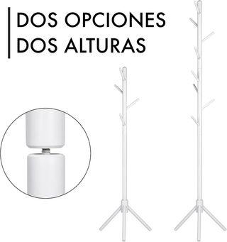 PERCHERO DE PIE PARA ENTRADA, SALON O DORMITORIO.