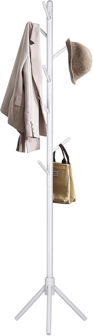 PERCHERO DE PIE PARA ENTRADA, SALON O DORMITORIO.