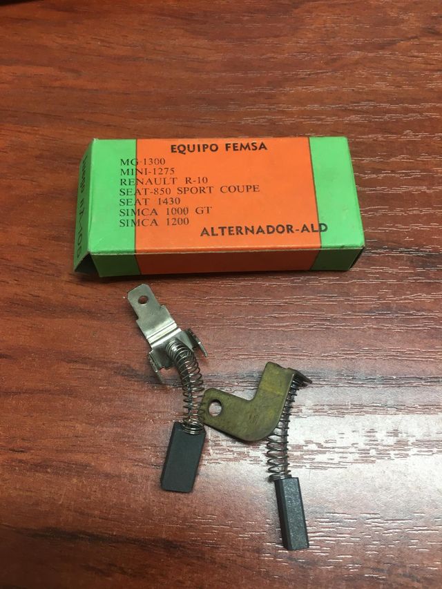Escobilla alternador Seat 850 Sport coupe y 1430