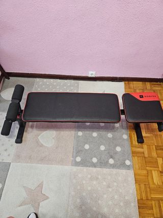 Banco BENCH 500 con pesas