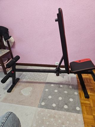 Banco BENCH 500 con pesas