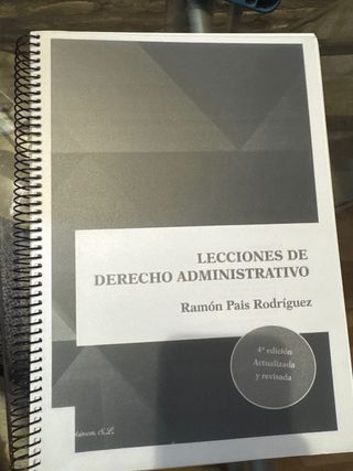 Lecciones de Derecho Administrativo 