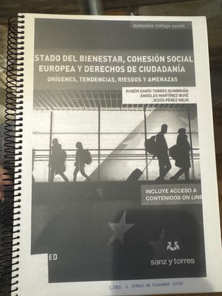 Estado del Bienestar Cohesión Social Europea...