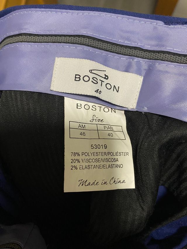 TRAJE DE 2 PIEZAS BOSTON