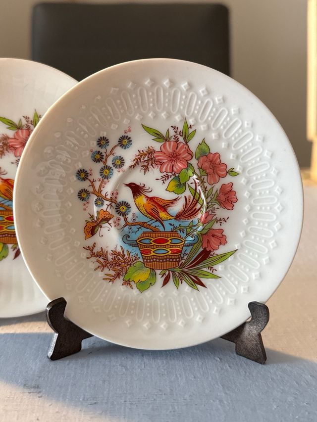 Juego platos ceramica