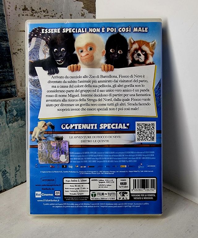 Le avventure di Fiocco di Neve Dvd Cartoon 