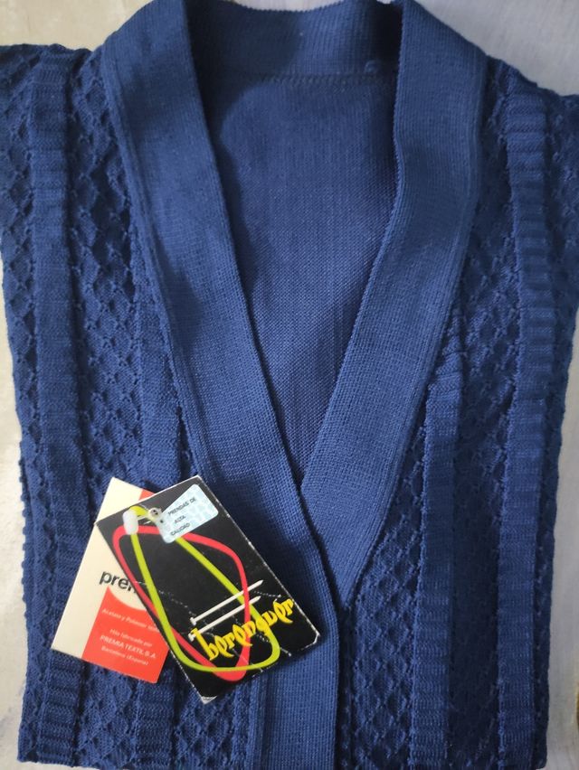 Chaqueta tricot vintage años 60