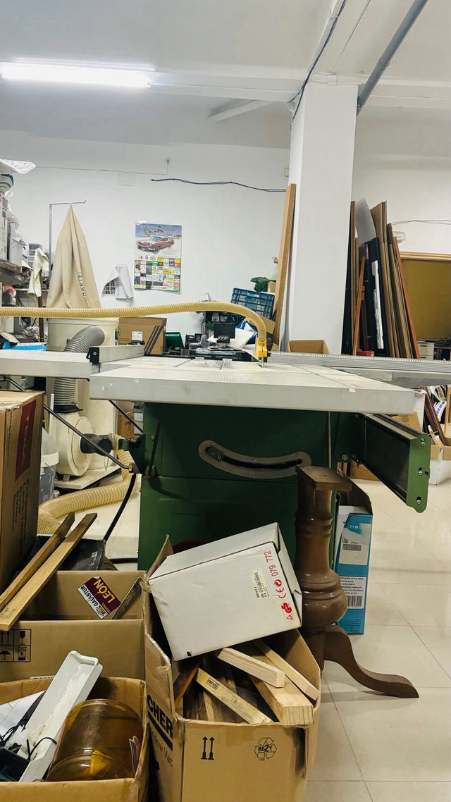 MESA PROFESIONAL DE CORTE CARPINTERIA