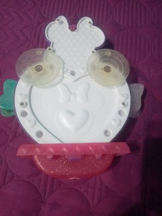 Juego bañera Minnie mouse y cepillo