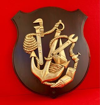 METOPA / ARMADA ESPAÑOLA / XXL / BRONCE / AÑOS 40