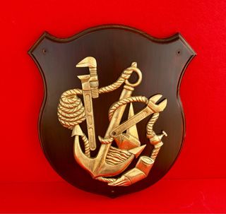 METOPA / ARMADA ESPAÑOLA / XXL / BRONCE / AÑOS 40